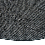 Selora Black Hand-Woven Jute Rug