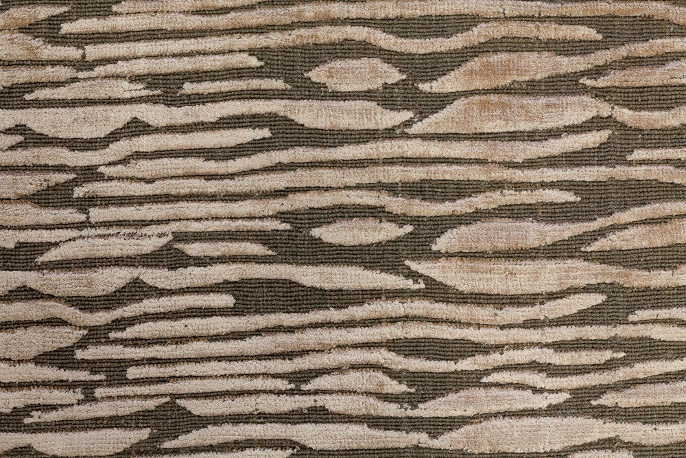 Lorien Grey Beige Organic Rug