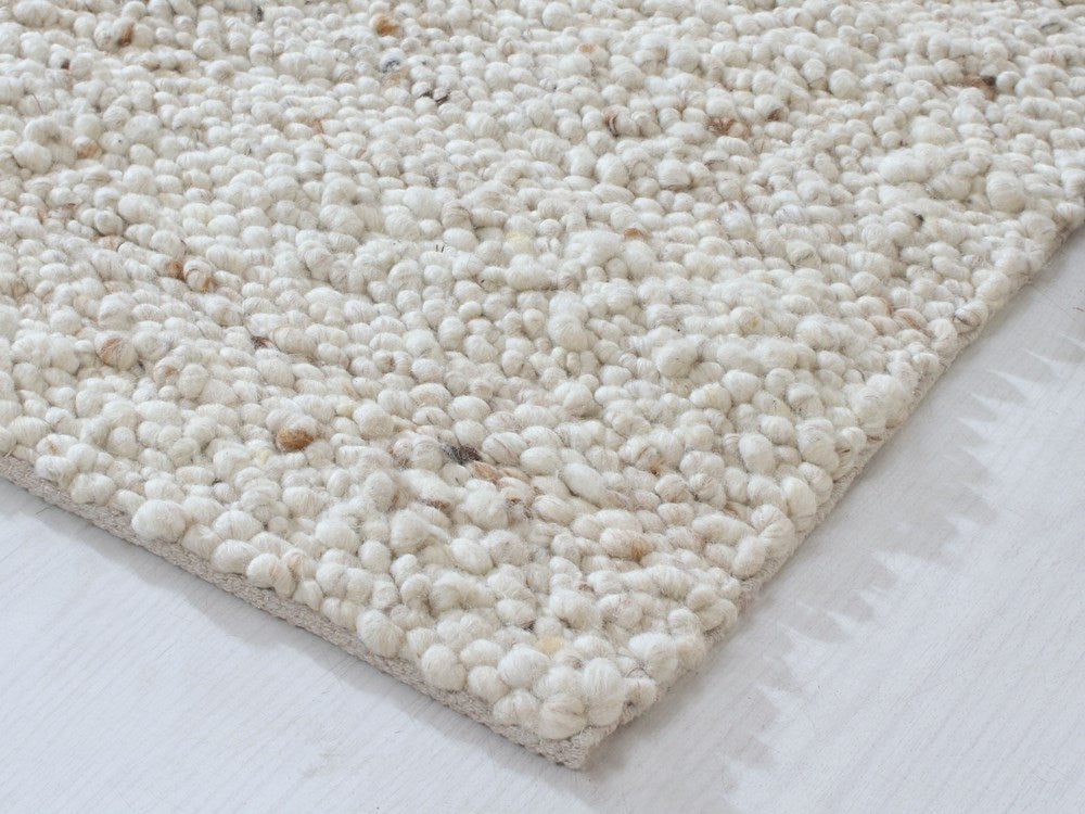 Kora Ivory Wool Rug