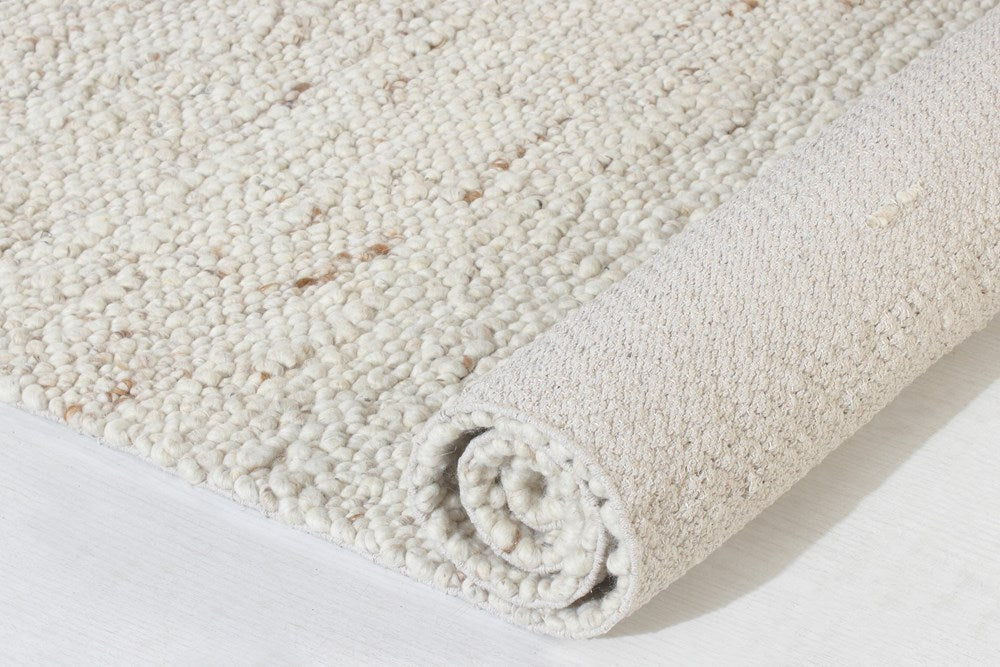 Kora Ivory Wool Rug