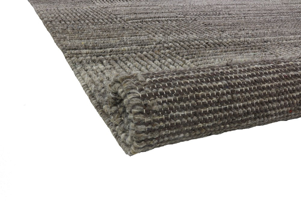Luma Brown Wool Rug