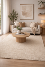 Liora Light Beige Boucle Rug
