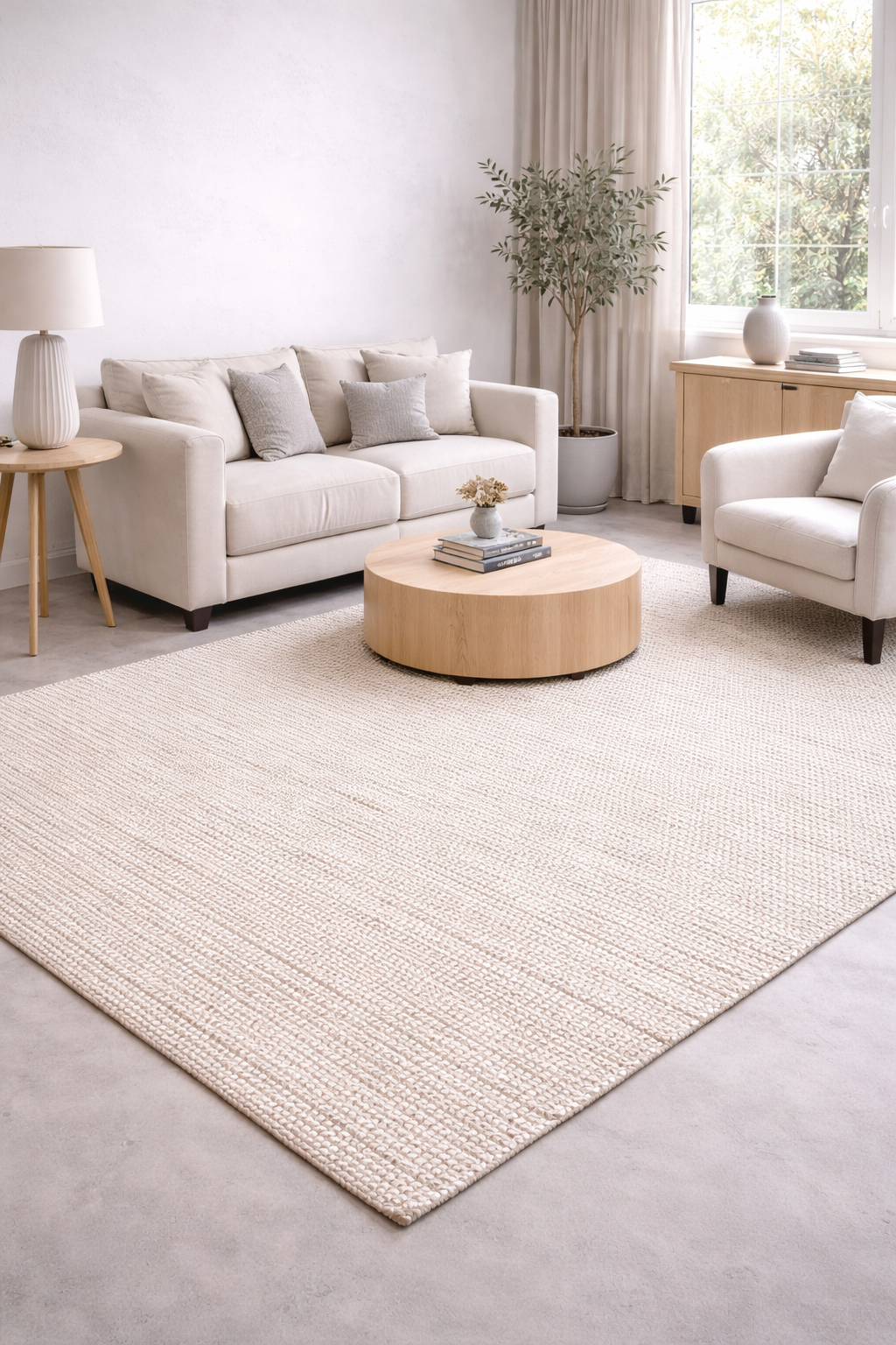 Sorelle Natural Hand-Woven Rug