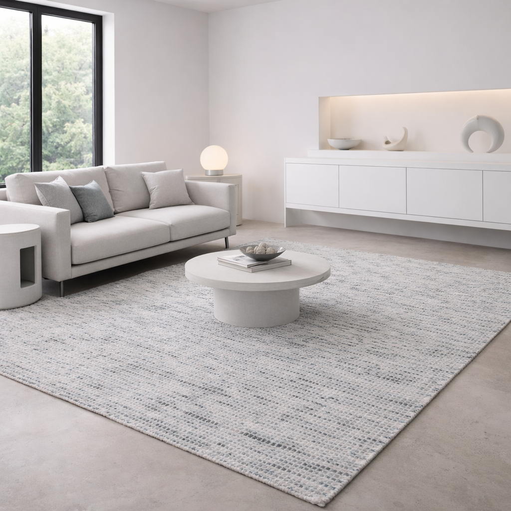 Vanta Snow Hand-Loomed Rug