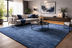 Kade Denim Blue Wool Rug