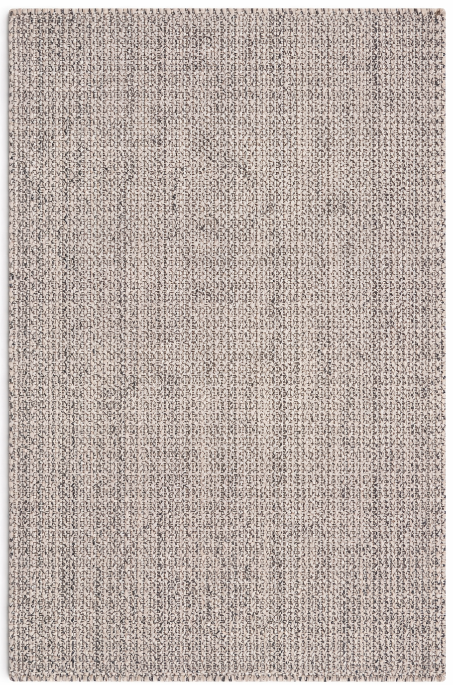 Sorelle Light Grey Hand-Woven Rug
