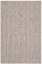 Sorelle Light Grey Hand-Woven Rug