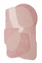 Zephyr Pink Contemporary Rug