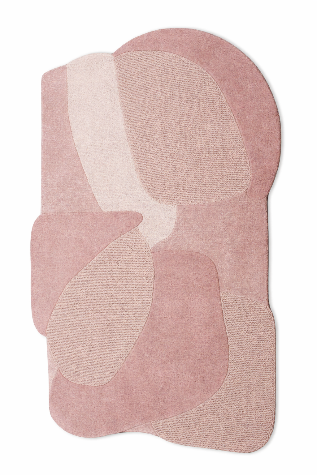 Zephyr Pink Contemporary Rug