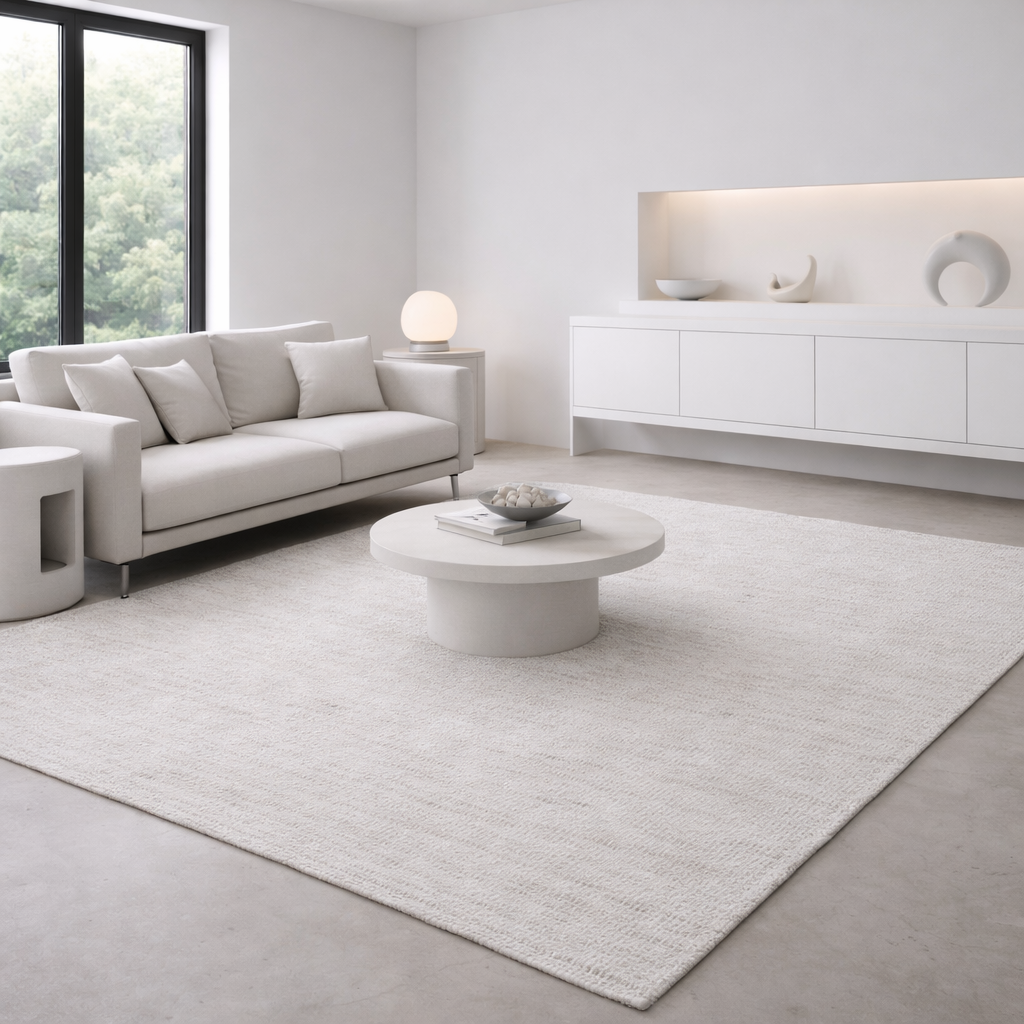 Vanta Cream Hand-Loomed Rug
