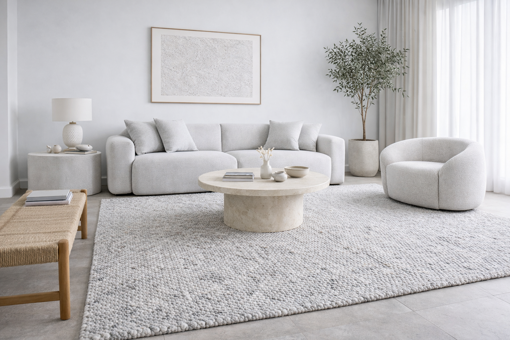 Echelon Stony Path Boucle Rug