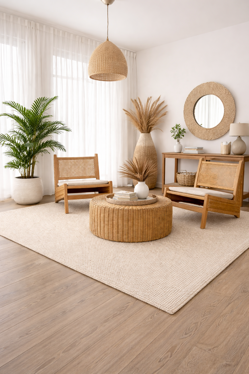 Legian Sand Flatweave Rug