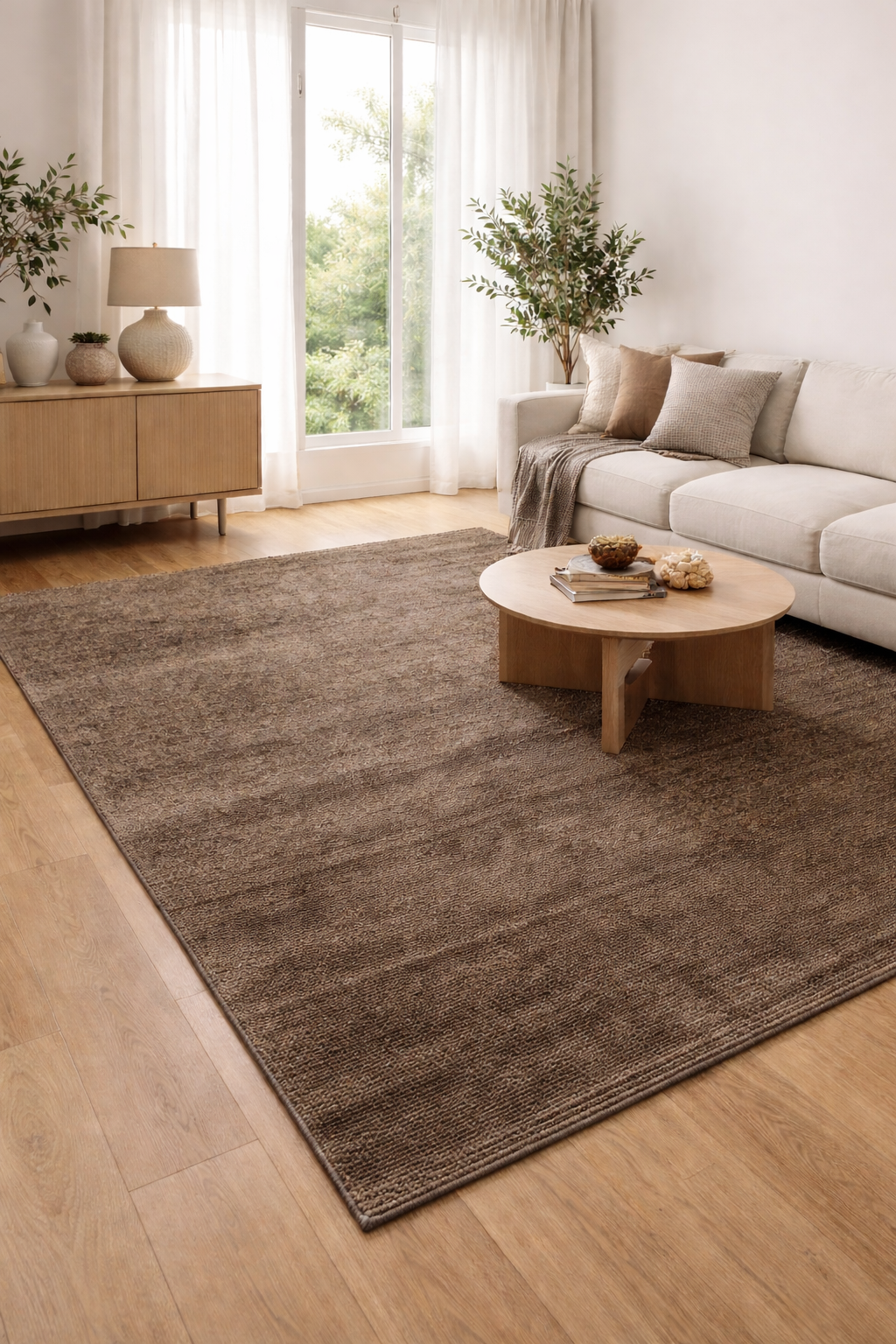 Haven Hand-Loomed Biscuit Rug